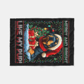 Couverture Polaire Rottweiler Christmas Tree Decorations Dog Lover Xm (Devant (Horizontal))