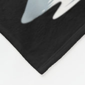 Couverture Polaire Rottweiler Christmas Tree Santa Hat Lights Xmas Do (Coin)