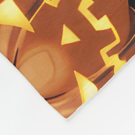 Couverture Polaire Rottweiler Halloween Éffrayant (Coin)