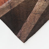 Couverture Polaire Roue en Wagon Rustique Horseshoes Style Occidental (Coin)