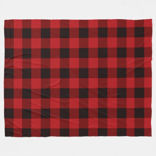 Couverture Polaire Rouge (Devant (Horizontal))