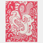 Couverture Polaire Rouge (Devant)