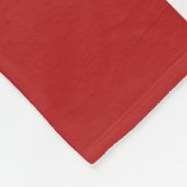 Couverture Polaire Rouge et blanc Checkered (Coin)