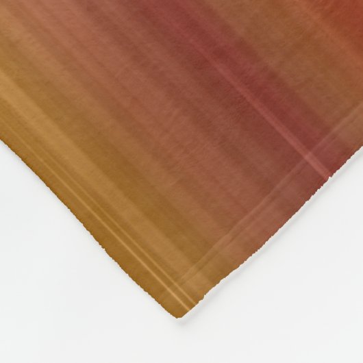 Couverture Polaire Rouge et vert rayé (Coin)