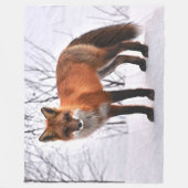 COUVERTURE POLAIRE ROUGE FOX (Devant)