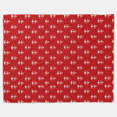 Couverture Polaire Rouge nautique (Devant (Horizontal))