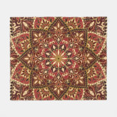 Couverture Polaire Rouge oriental : Tapis Vintage (Devant (Horizontal))