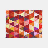 Couverture Polaire Rouges d'automne (Devant (Horizontal))