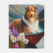 Couverture Polaire Rough Collie sur une pagaie : une aventure Pittore (Devant)