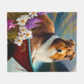 Couverture Polaire Rough Collie sur une pagaie : une aventure Pittore (Devant (Horizontal))