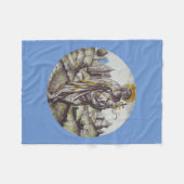 Couverture Polaire Roundel avec Saint Jean Le Baptiste (Devant (Horizontal))