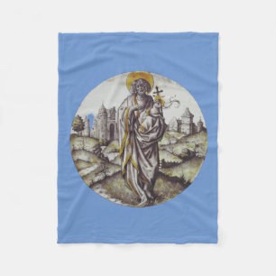 Couverture Polaire Roundel avec Saint Jean Le Baptiste