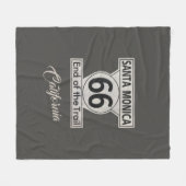 Couverture Polaire Route 66 (Devant (Horizontal))