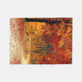 Couverture Polaire Route d'automne (Devant (Horizontal))