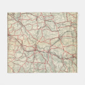 Couverture Polaire Routes de bicyclette à New York et Connecticut 12 (Devant (Horizontal))