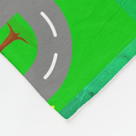 Couverture Polaire Routes pour voitures (Coin)