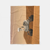 Couverture Polaire Rover Curiosity Du Laboratoire Scientifique Mars. (Devant)