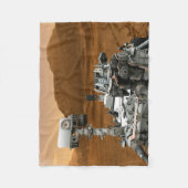 Couverture Polaire Rover Curiosity Du Laboratoire Scientifique Mars.  (Devant)