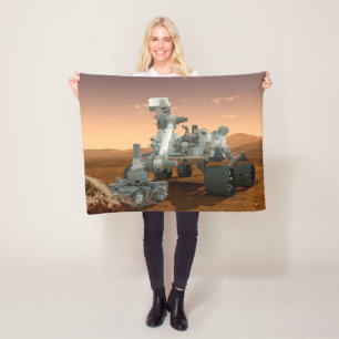 Couverture Polaire Rover Curiosity Du Laboratoire Scientifique Mars.
