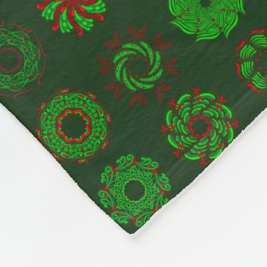 Couverture Polaire Rows of Wreaths  (Coin)