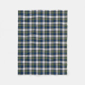 Couverture Polaire Royal Blue Plaid Colquhoun Clan robe Tartan (Devant)
