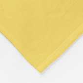 Couverture Polaire Royal jaune (Coin)