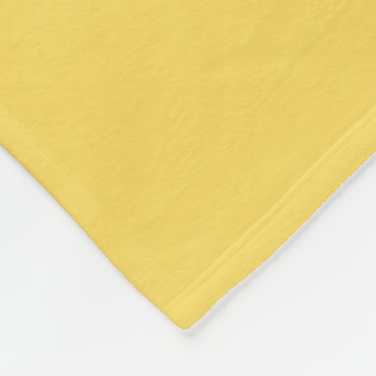Couverture Polaire Royal jaune (Coin)