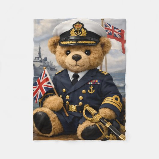 Couverture Polaire Royal Navy Richard (Devant)