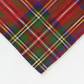 Couverture Polaire Royal Stewart Tartan Plaid Scottish Motif (Coin)
