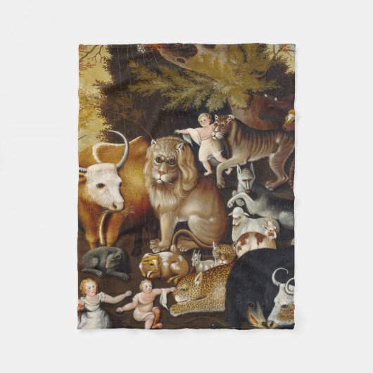 Couverture Polaire Royaume pacifique Biche animal classique (Devant)