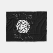 Couverture Polaire Rpg Gamer Dont Worry I Have Plan Funny Men Boys Ki (Devant (Horizontal))