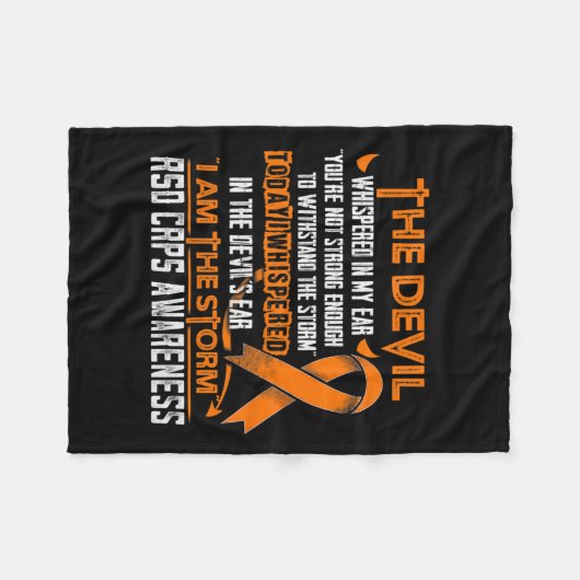 Couverture Polaire Rsd Crps Conscience Je Suis Le Diable De La Tempêt (Devant (Horizontal))