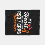 Couverture Polaire Rsd Crps Guerrier Survivant Soutien Reconnaissance (Devant (Horizontal))