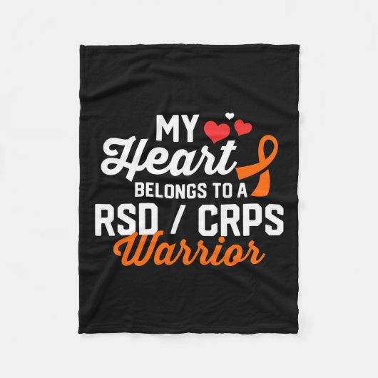 Couverture Polaire Rsd Crps Guerrier Survivant Soutien Reconnaissance (Devant)