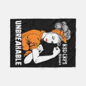 Couverture Polaire Rsd Crps Sensibilisation Guerrier Complexe Régiona (Devant (Horizontal))