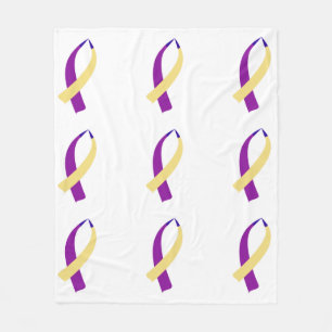 Couverture Polaire Ruban de conscience (cancer de la vessie)