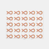 Couverture Polaire Ruban de protection contre le cancer de l'estomac (Devant (Horizontal))