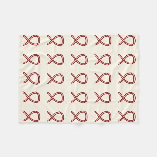 Couverture Polaire Ruban souple pour la sensibilisation au cancer de (Devant (Horizontal))