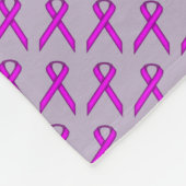 Couverture Polaire Ruban standard violet (Coin)