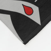 Couverture Polaire Ruban tribal...Diabète (Coin)