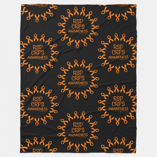 Couverture Polaire Rubans/Cercle...RSD/CRPS (Devant)