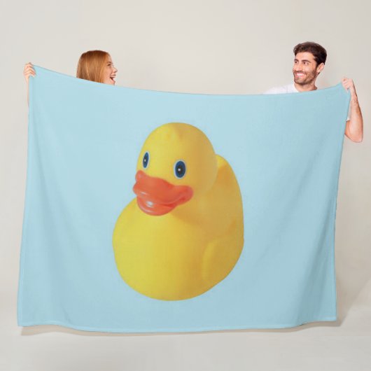 Couverture Polaire Rubber Ducky (En situation)