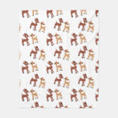 Couverture Polaire Rudolph Reindeer classique (Devant)