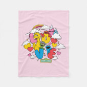 Couverture Polaire Rue Sésame | Amour (Devant)