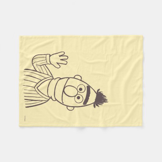 Couverture Polaire Rue Sésame | Bert (Devant (Horizontal))