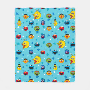 Couverture Polaire Rue Sésame Best Friends Star Motif