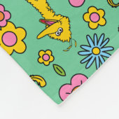 Couverture Polaire Rue Sésame | Big Bird & Little Bird Motif (Coin)