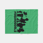 Couverture Polaire Rue Sésame - #ButsDeSquad (Devant (Horizontal))