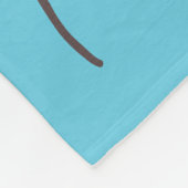 Couverture Polaire Rue Sésame | Cookie Monster (Coin)