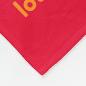 Couverture Polaire Rue Sésame | Elmo Beaucoup de rires depuis 1984 (Coin)